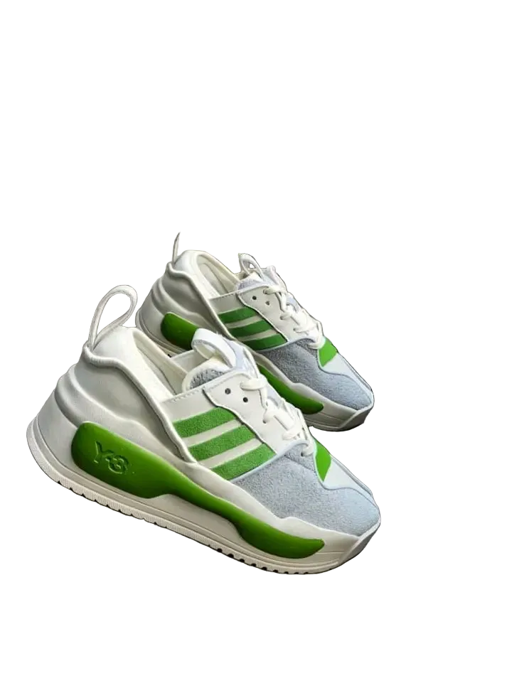 Adidas Y-3 Rivalry Off White Team Rave Green and Black