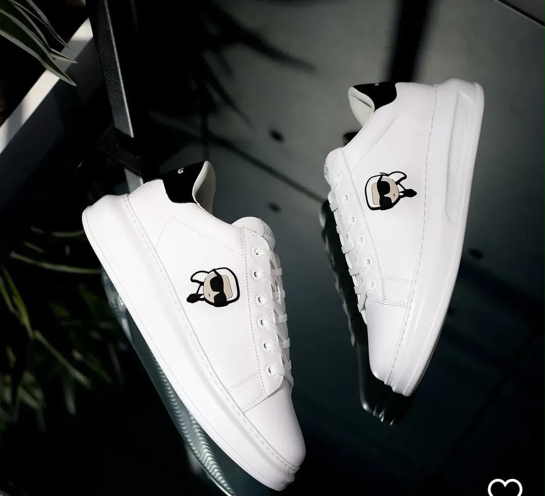 Karl Lagerfeld low-top logo sneakers