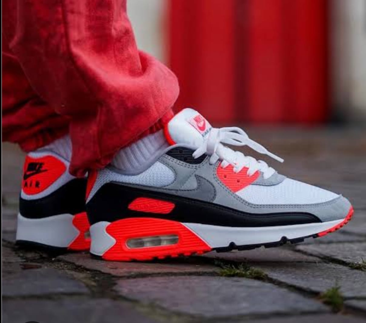 Nike Air Max 90 sneakers.