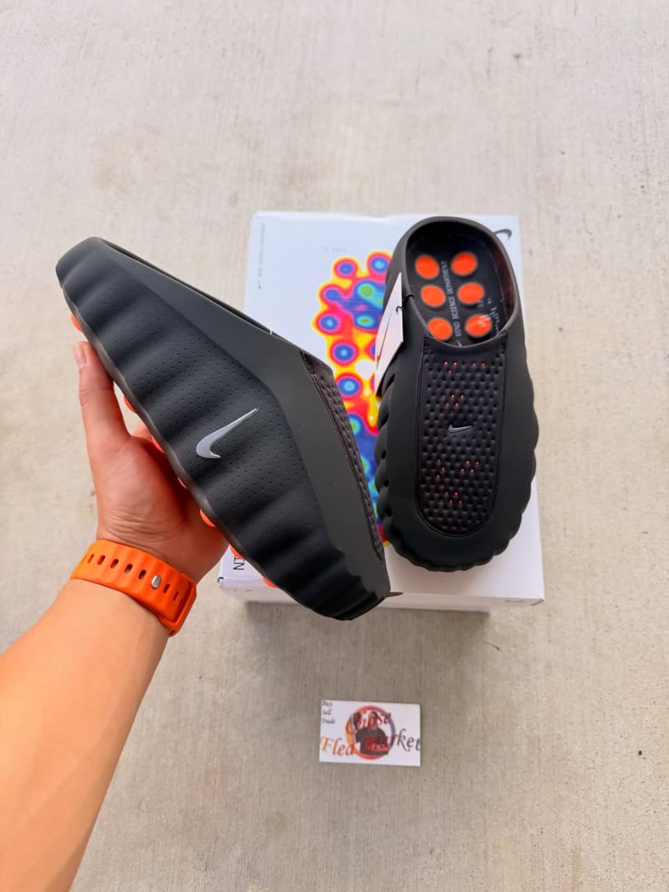 Nike Mind 001 'Sail' mules